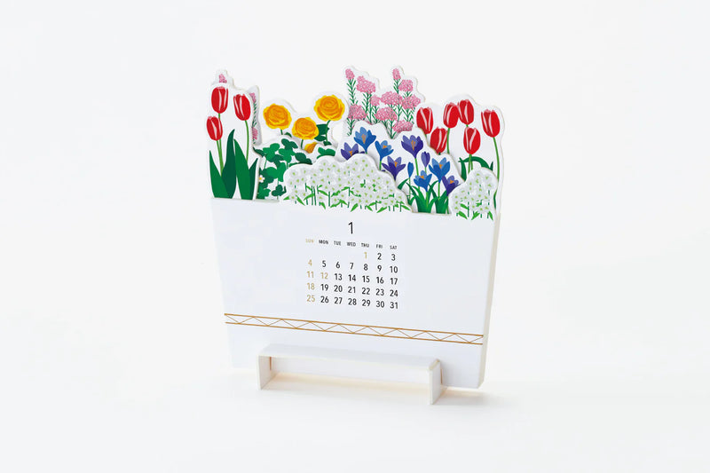Good Morning Bloom 2026 3D Desk Calendar