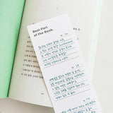 Paperian Book Tracker Bookmarks Pack of 12