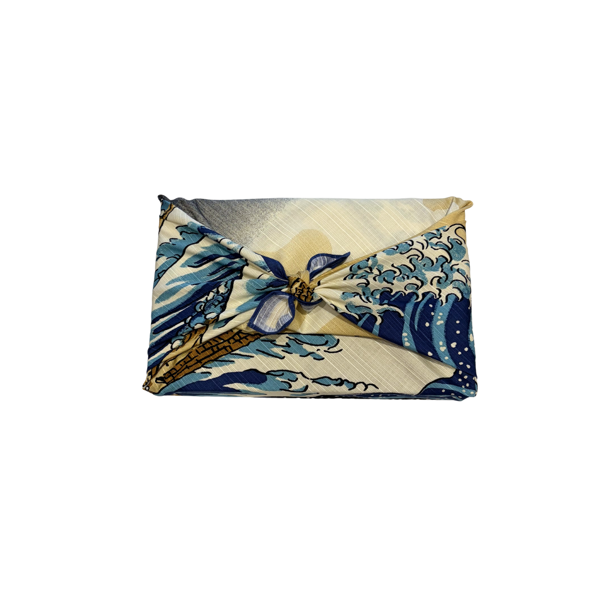 HAMAMONYO Furoshiki Wrapping Cloth - Mameshiba and Big Waves