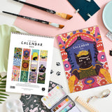2026 Cats in Art Wall Calendar