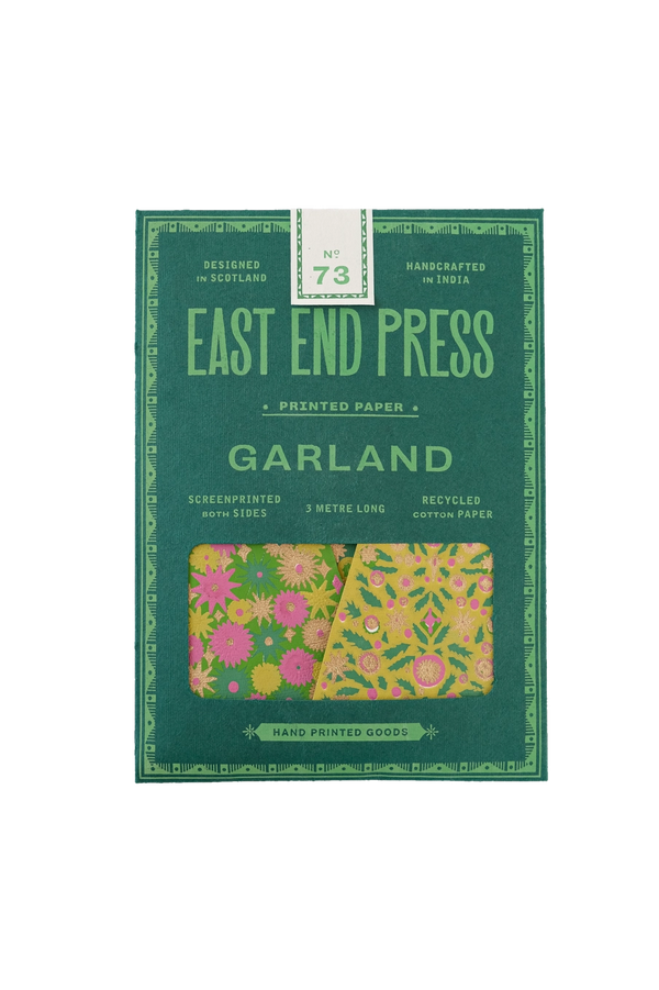 East End Press Christmas Trees 3m Sewn Garland