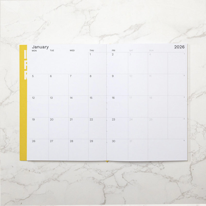 Octagon Design 2026 Weekly Planner