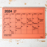 Mark's Tokyo Edge 2024 Notebook Calendar Small