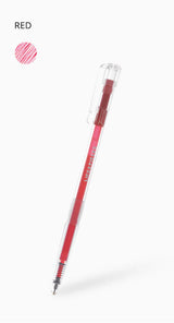 Livework Life Pieces Clear Gel Pen 0.38mm - Various Colours