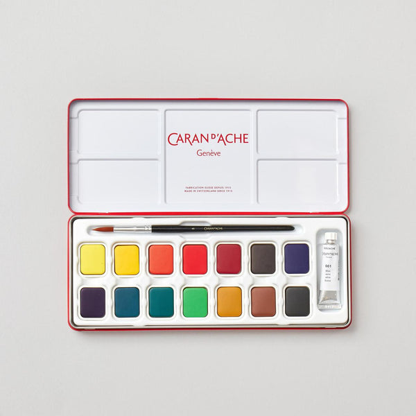 Caran d'Ache Gouache Studio 15 Colour Tin Set