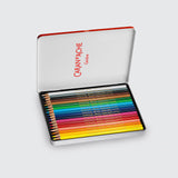 Caran d'Ache Swisscolor Water Soluble Colour Pencils Assorted Tin of 18