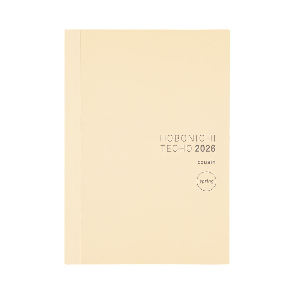 Hobonichi Techo 2026 Cousin Book (April Start) A5