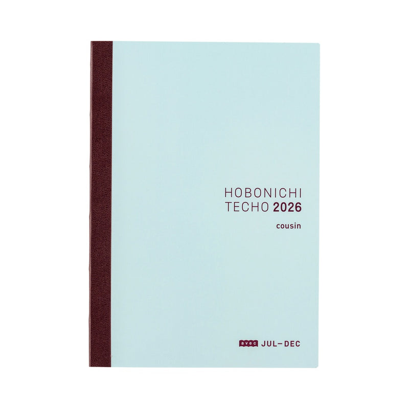 Hobonichi Techo 2026 Japanese A5 Cousin Avec Books (January Start)