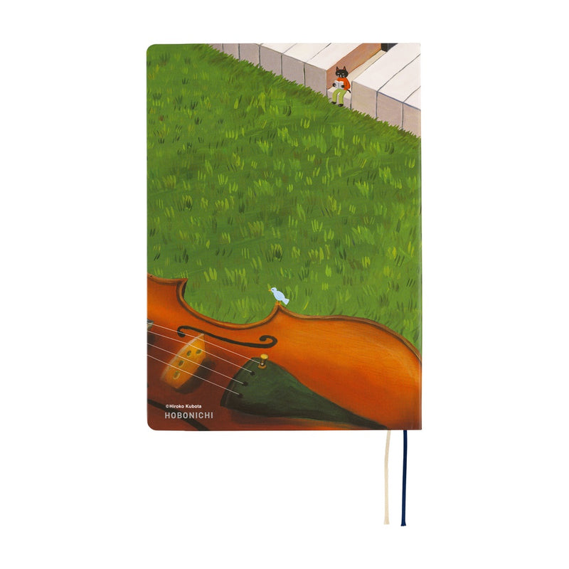 Hobonichi Techo A5 HON 2026 Hiroko Kubota: Waiting on the Chord (January Start)