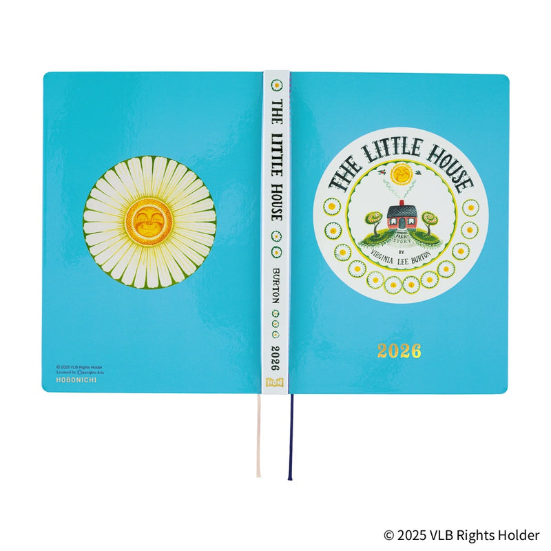 Hobonichi Techo A5 HON 2026 Virginia Lee Burton: The Little House (January Start)