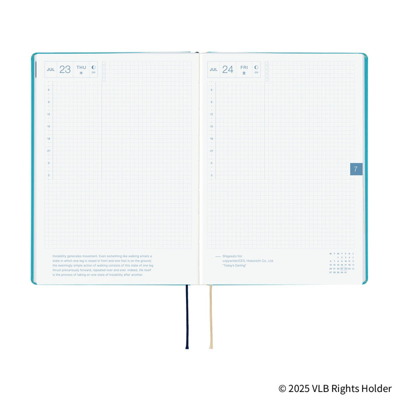 Hobonichi Techo A5 HON 2026 Virginia Lee Burton: The Little House (January Start)