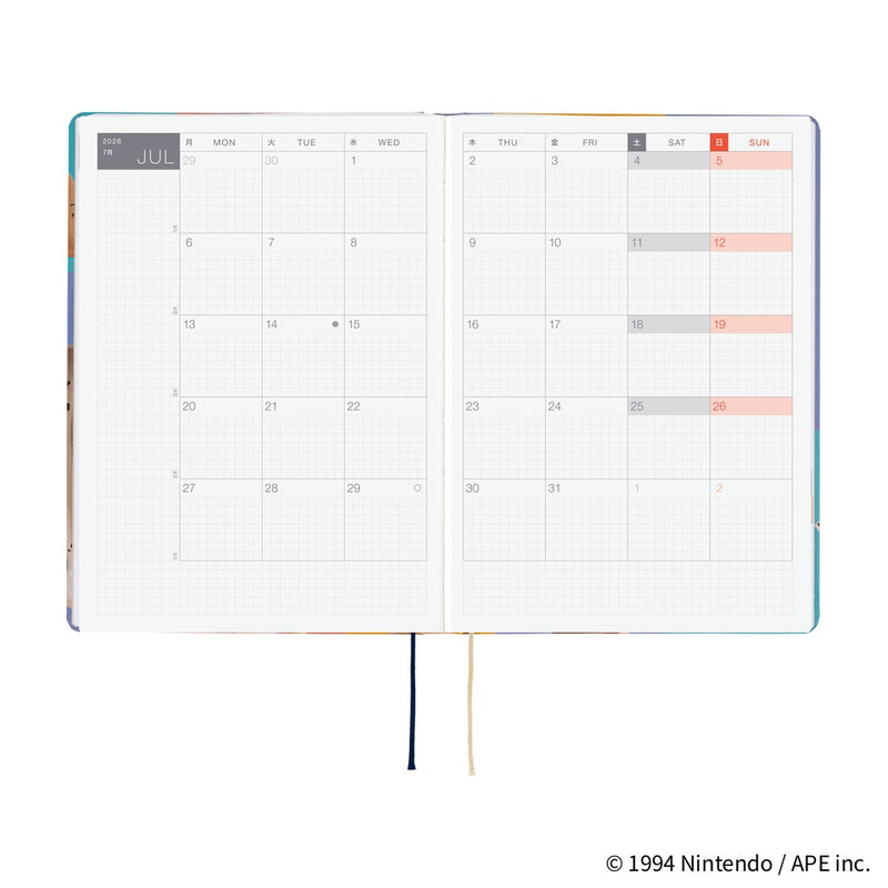 Hobonichi Techo A5 HON 2026 MOTHER: Clay Figurines (January Start)