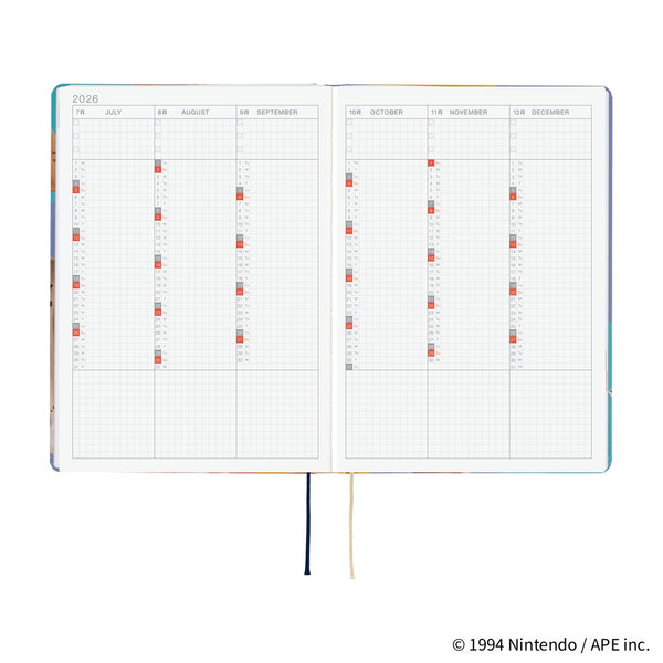 Hobonichi Techo A5 HON 2026 MOTHER: Clay Figurines (January Start)