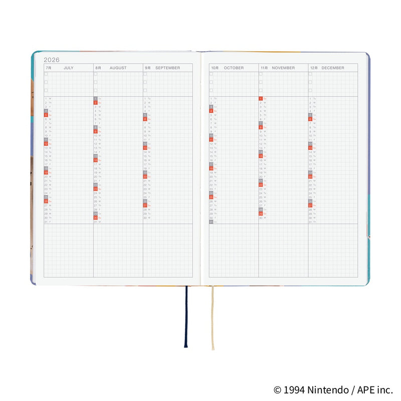 Hobonichi Techo A5 HON 2026 MOTHER: Clay Figurines (January Start)