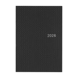 Hobonichi Techo A5 HON 2026 Paper Series: Black Gingham (January Start)