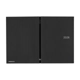 Hobonichi Techo A5 HON 2026 Paper Series: Black Gingham (January Start)