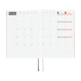 Hobonichi Techo A5 HON 2026 Slash - Ivory (January Start)