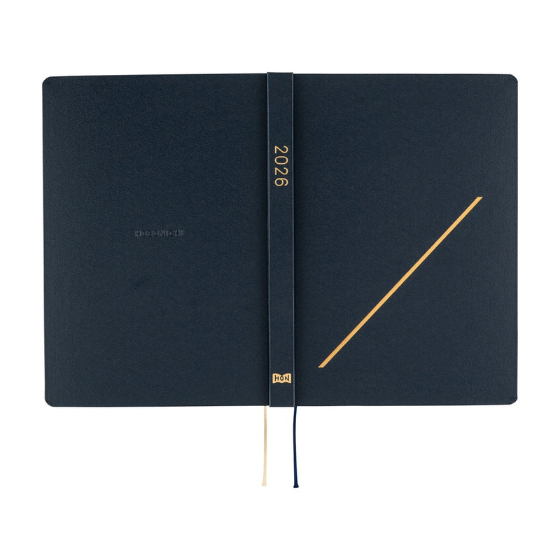 Hobonichi Techo A5 HON 2026 Slash - Navy (January Start)