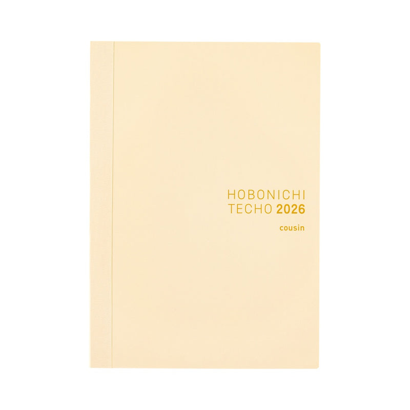 Hobonichi Techo 2026 English Cousin Book (January Start) A5