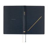 Hobonichi Techo A5 HON 2027 - Slash: Navy (January Start)