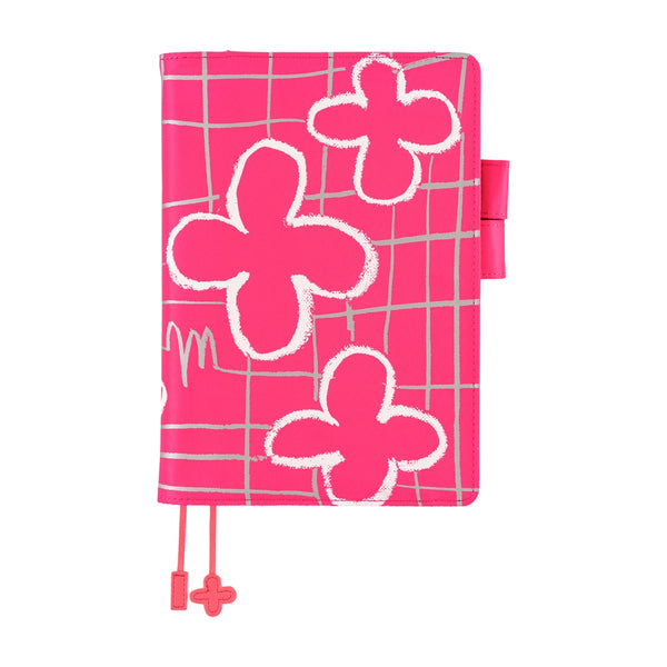 Hobonichi A5 Cover - Makoto Katsubayashi: Pink Flowers