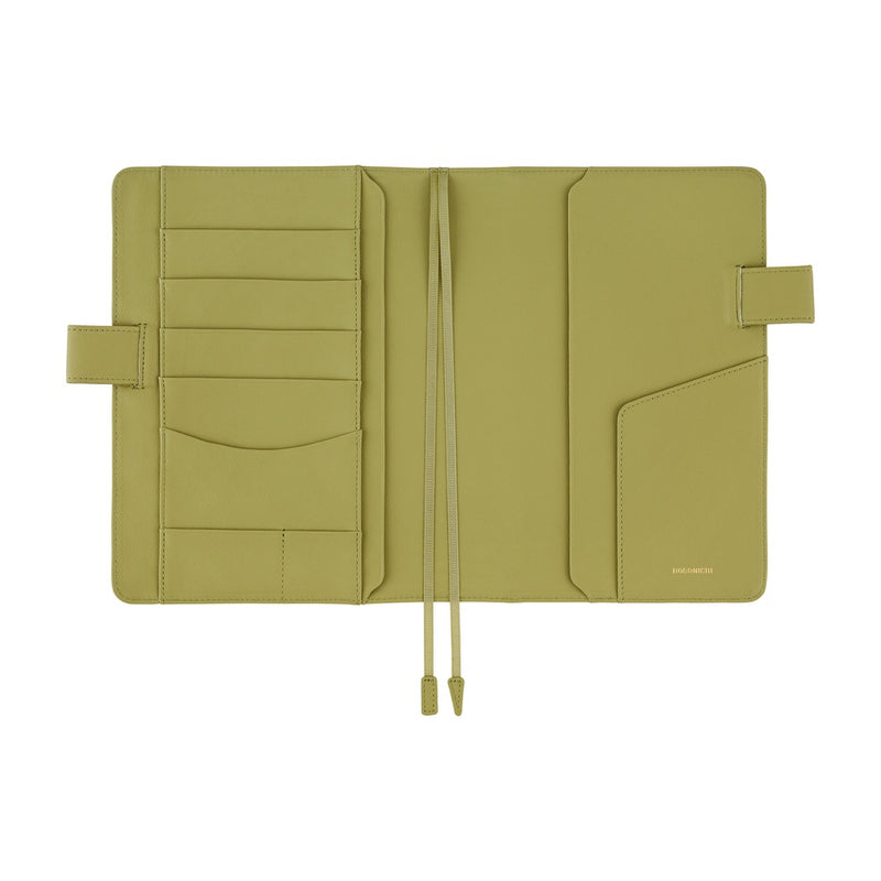 Hobonichi A5 Cover - Leather: Sage Green