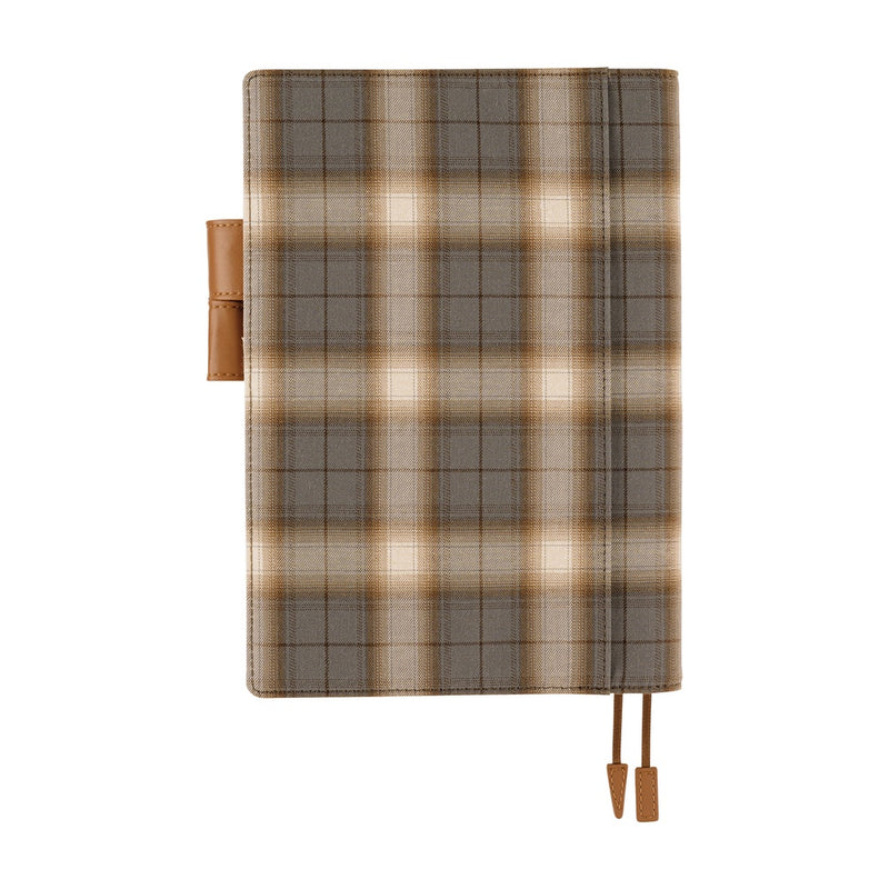 Hobonichi A5 Cover - Shirt Fabric: Foggy Plaid