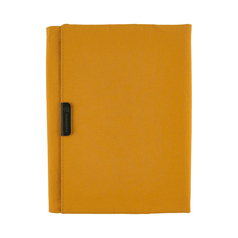 Hobonichi A5 Cover - Tragen: Mustard