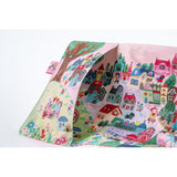 Hobonichi Techo A5 Cousin Cover - Yumi Kitagishi: White Cat Village