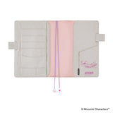Hobonichi Techo A5 Cousin Cover - Moomin: My Yard (Pink Grey)