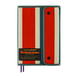 Hobonichi Techo A5 Cousin Cover - Natal Design: Hello New Day! (Retro Stripe)