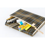 Hobonichi Techo A5 Cousin Cover - Tragen: Bitter Plaid
