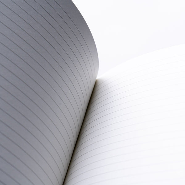 Hunter Paper Co. Blue Stripes A5 Lined Notebook