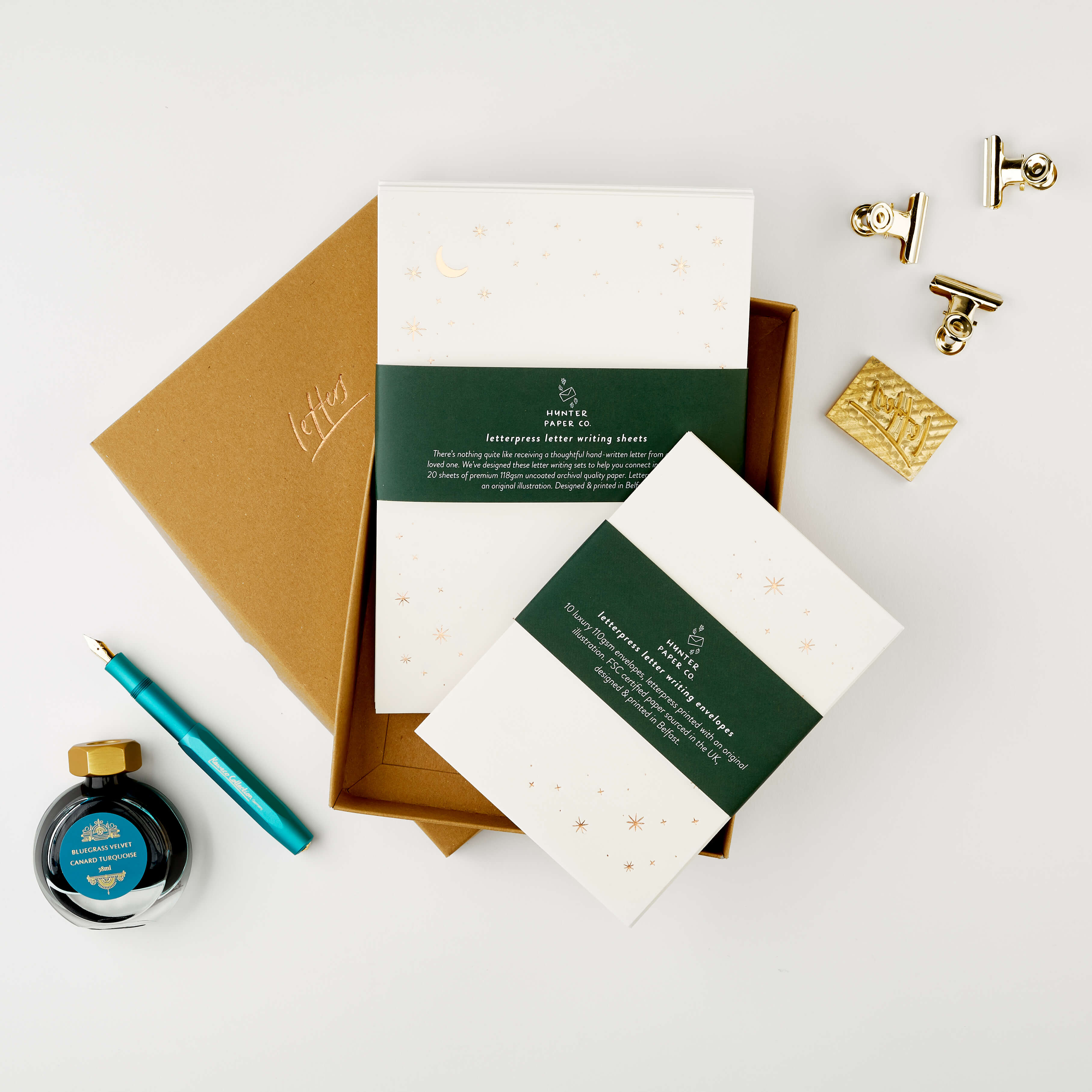 Write Co Lettering Set Constellations Letter Writing Set, $20.03