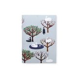 Cozyca A6 Stamp Notebook - Swan Forest