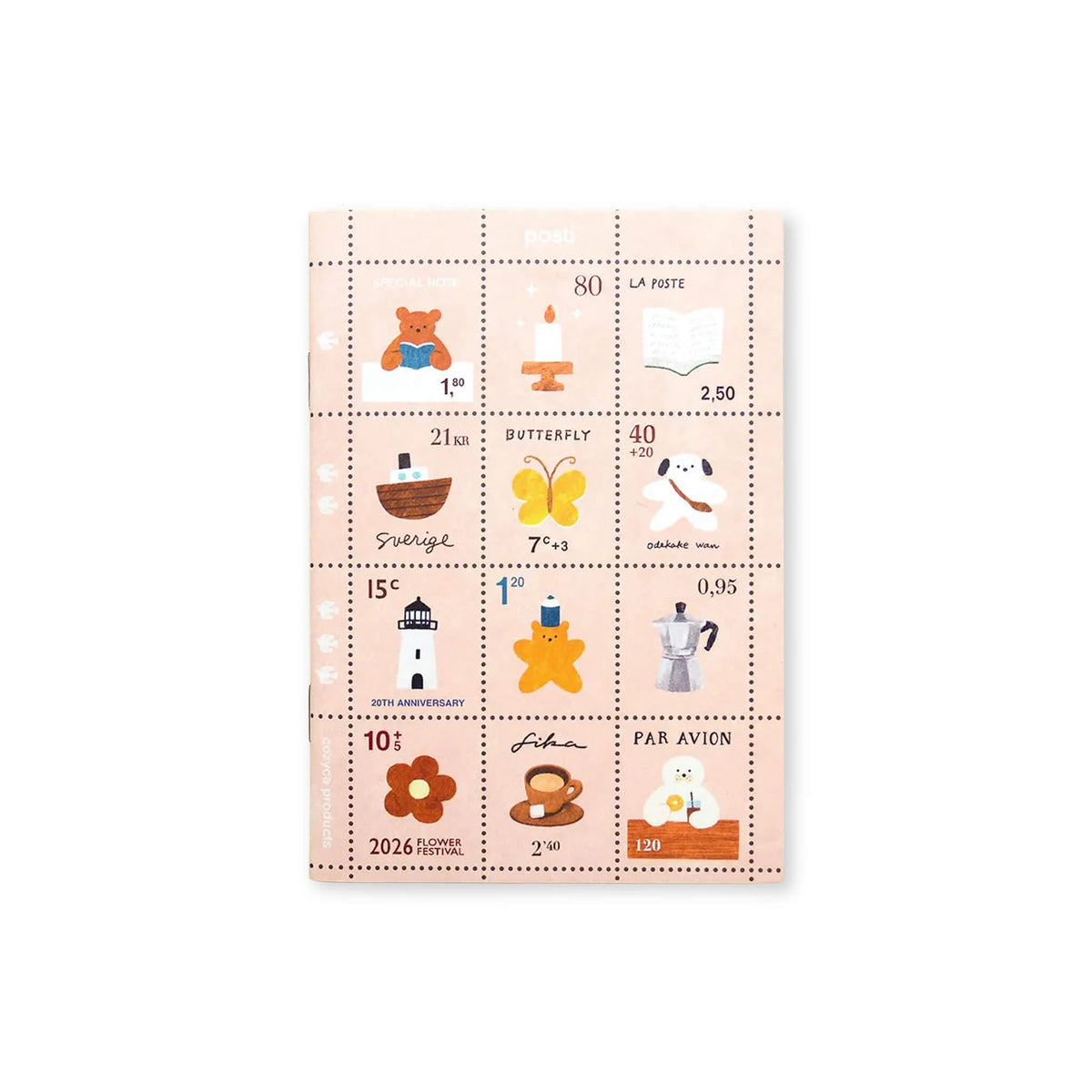 Cozyca A6 Stamp Notebook - Tiny Note