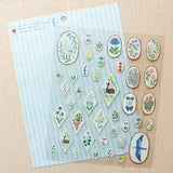 Hyogensha - Cozyca Stickers - Bird Song x Deer Dream