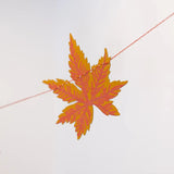 East End Press Autumn Leaves Sewn Garland