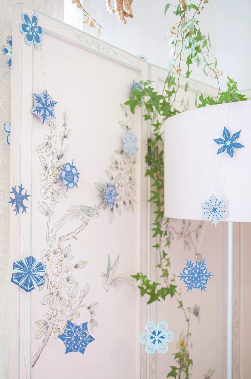 East End Press Snowflakes Sewn Garland