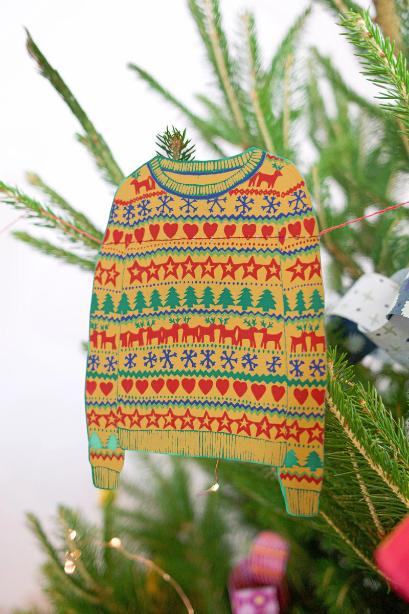 East End Press Christmas Jumpers Sewn Garland