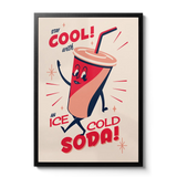 Snack Pack Soda Giclée A3 Art Print