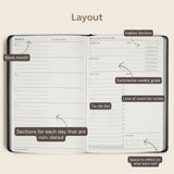 MiGoals Non-Dated B5 Goal Digger Planner Classic