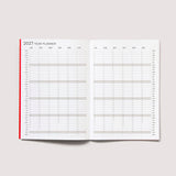 Octagon Design 2027 Mini Monthly Planner A6