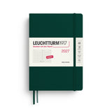 Leuchtturm 2027 Hardcover Diary - Daily Planner A5 (Dotted)