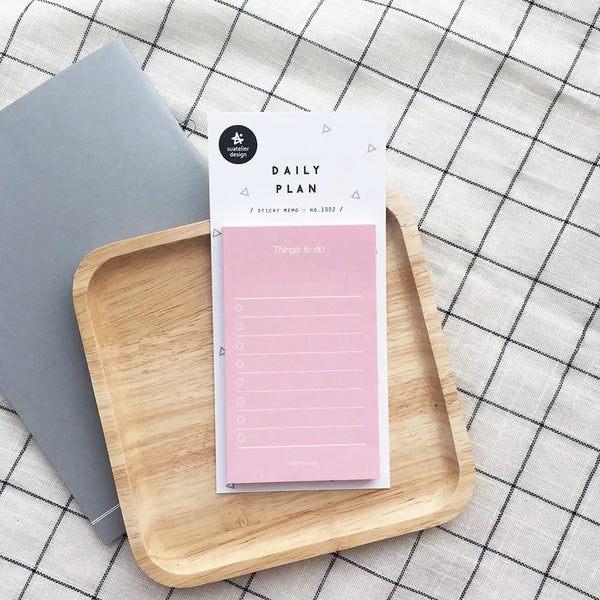 Suatelier Sticky Notes Daily Plan 02 No. 1902