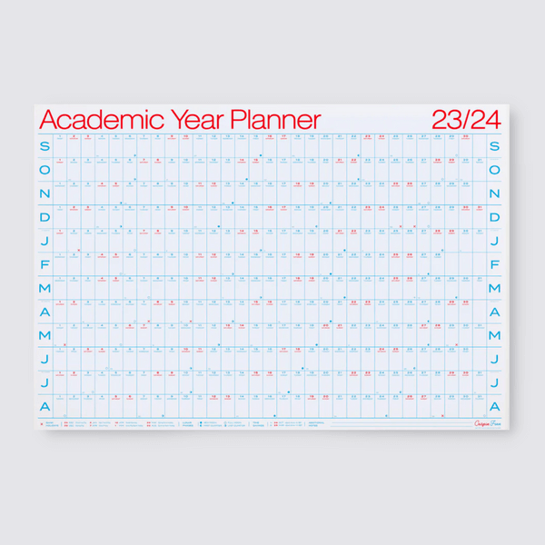 Crispin Finn 2023/2024 Academic Year Wall Planner