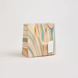 Hand Marbled Luxe Small Gift Bag