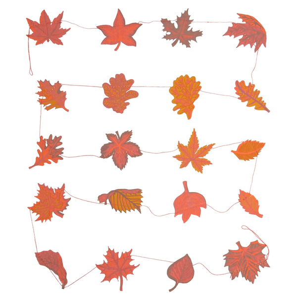 East End Press Autumn Leaves Sewn Garland