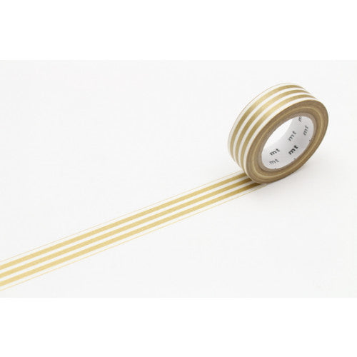 MT Deco Border Gold Washi Tape