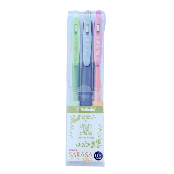 Delfonics Sarasa Set of 3 Pens 0.5mm